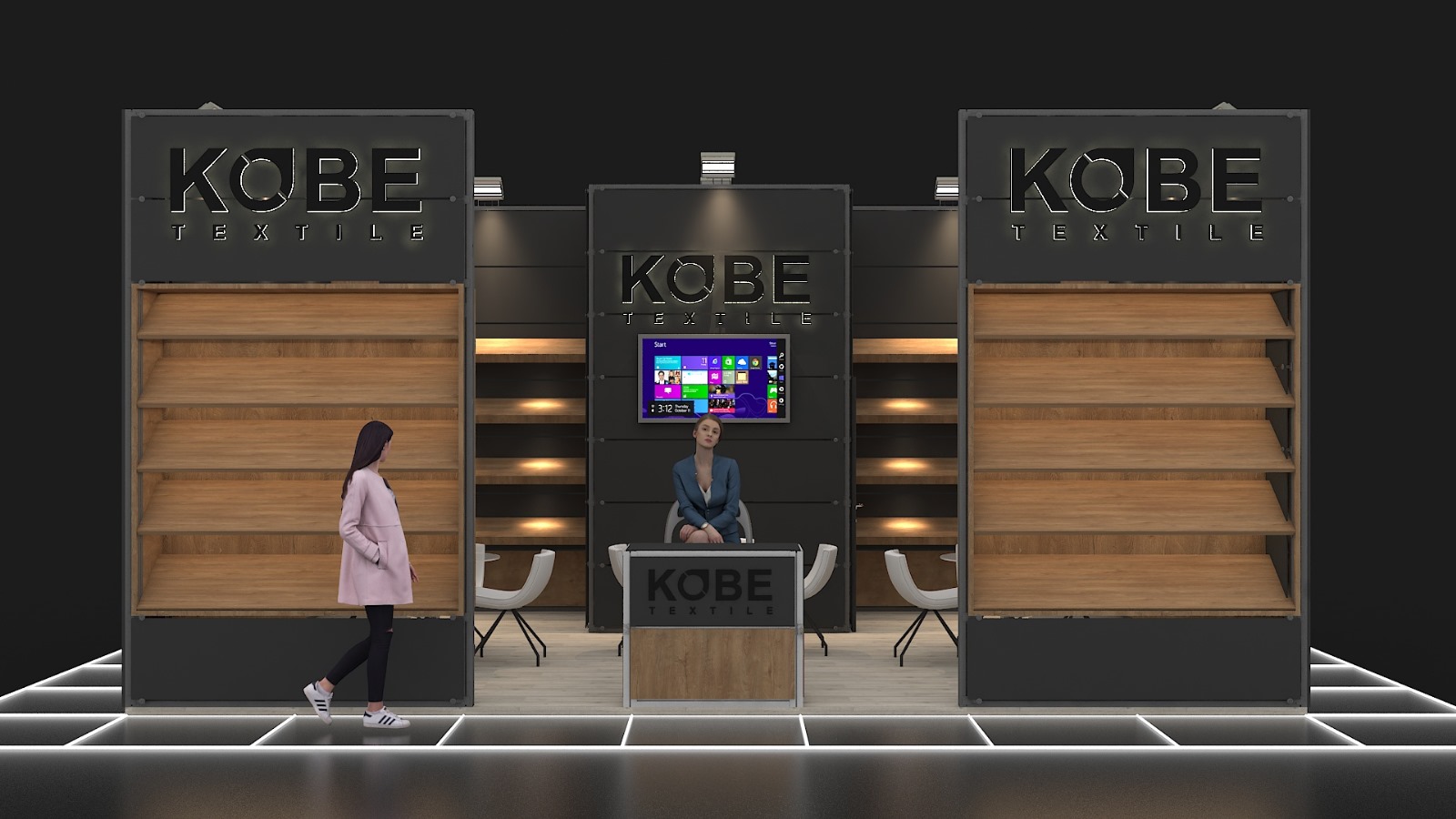 KOBE TEKSTİL FUAR STANDI